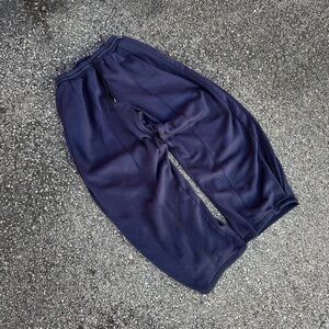 Navy Blue Baggy Sweatpants (XL)